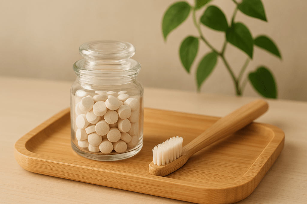 🌿 Natuurlijke tandpasta