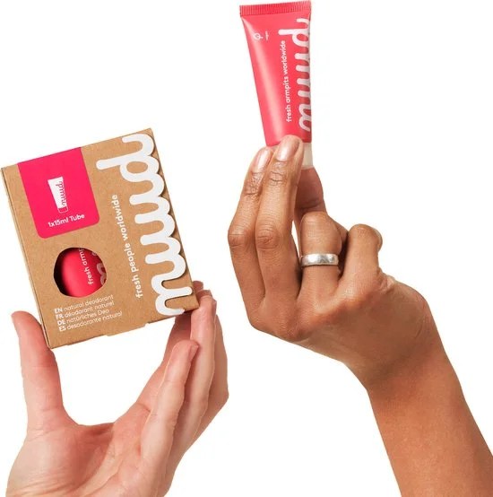 Nuud natuurlijke crème deodorant starter pack – bioplastic tube, geurloos en aluminiumvrij, minimalistisch design – 15ml