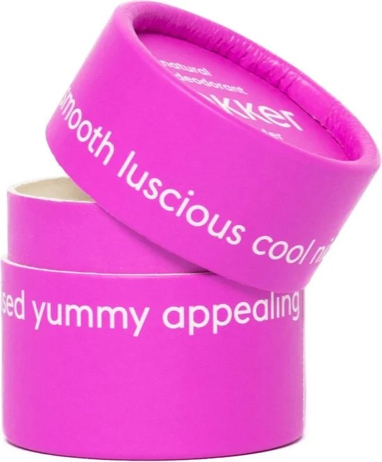 Lekker in een Potje natuurlijke deodorant – Lavendelgeur, vegan, handgemaakt in Nederland, paarse verpakking – 30ml